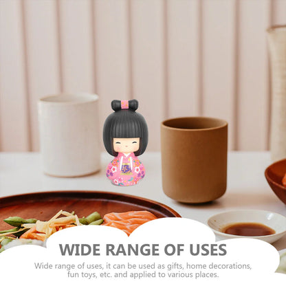 Pink Kokeshi Doll - product image 3