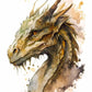 Japanese Dragon Canvas Painting