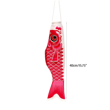 Japanese Koinobori Red Fish Flag - product image 5