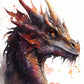 Japanese Dragon Canvas Painting