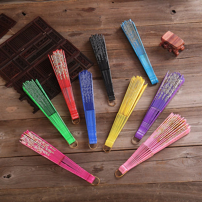 Japanese Plastic Folding Hand Fan - product image 16