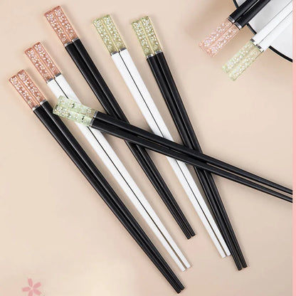 Amber Sakura Japanese Chopsticks Pair - product image 6