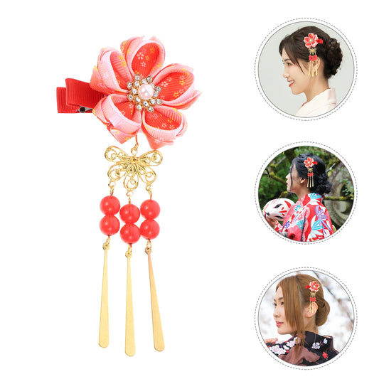 Japanese Flower Hair Kanzashi