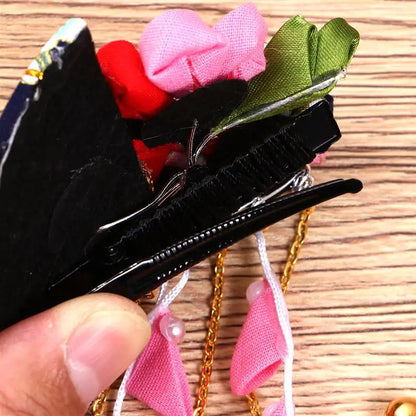 Japanese Women Flower Hair Clip - product image 5
