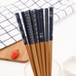 5 Pairs of Japanese Bamboo Chopsticks