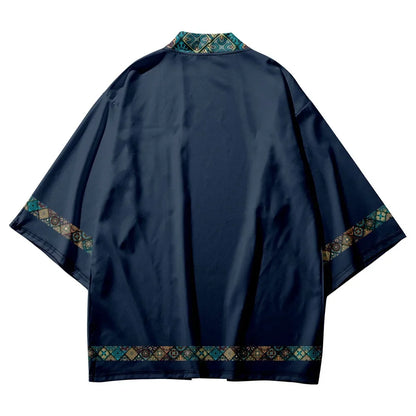 Japanese Traditional Print Kimono Cardigan - product image 2