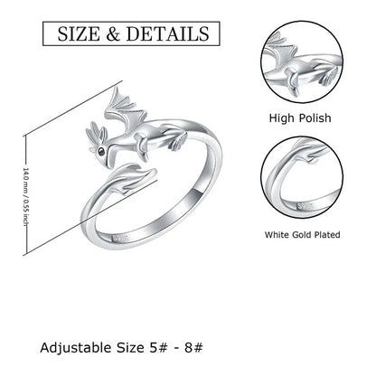 Japanese Dragon Ring - product image 3