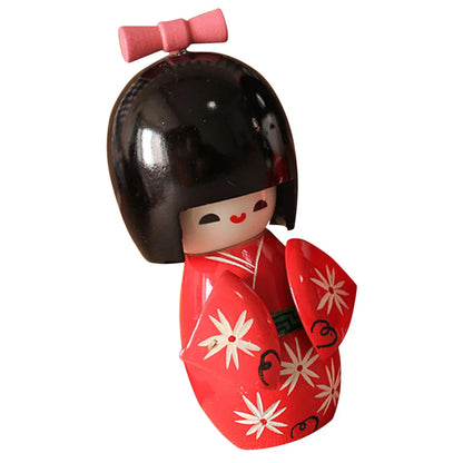 Red Kokeshi Doll - product image 2