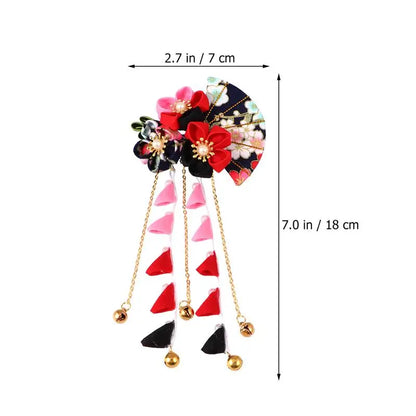 Japanese Women Flower Hair Clip - product image 2