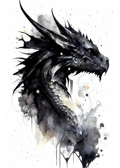Japanese Dragon Canvas Painting - product image 18