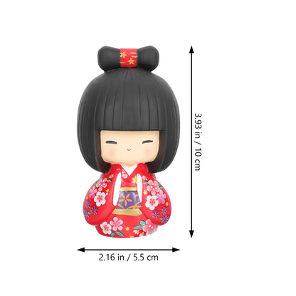 Pink Kokeshi Doll - product image 2