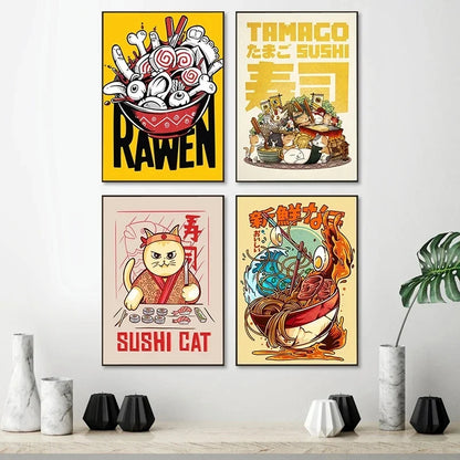 Japanese Food Posters Wall Art - product image 4