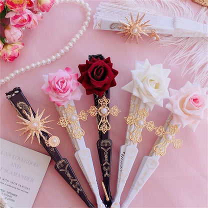 Creative Japanese Lace Hand fans - product image 28