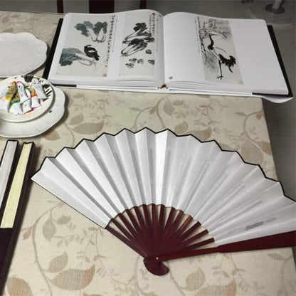 Japanese Silk Cloth Hand Fan - product image 11