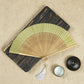 Folding Japanese Wooden Hand Fan