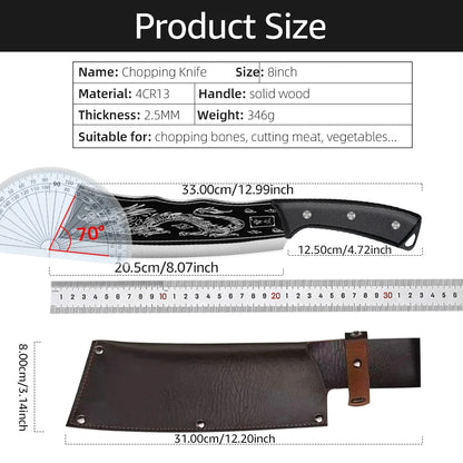 Meat Cleaver Butcher Kitchen Knife - product image 4
