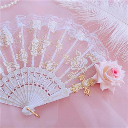 Creative Japanese Lace Hand fans - product image 25