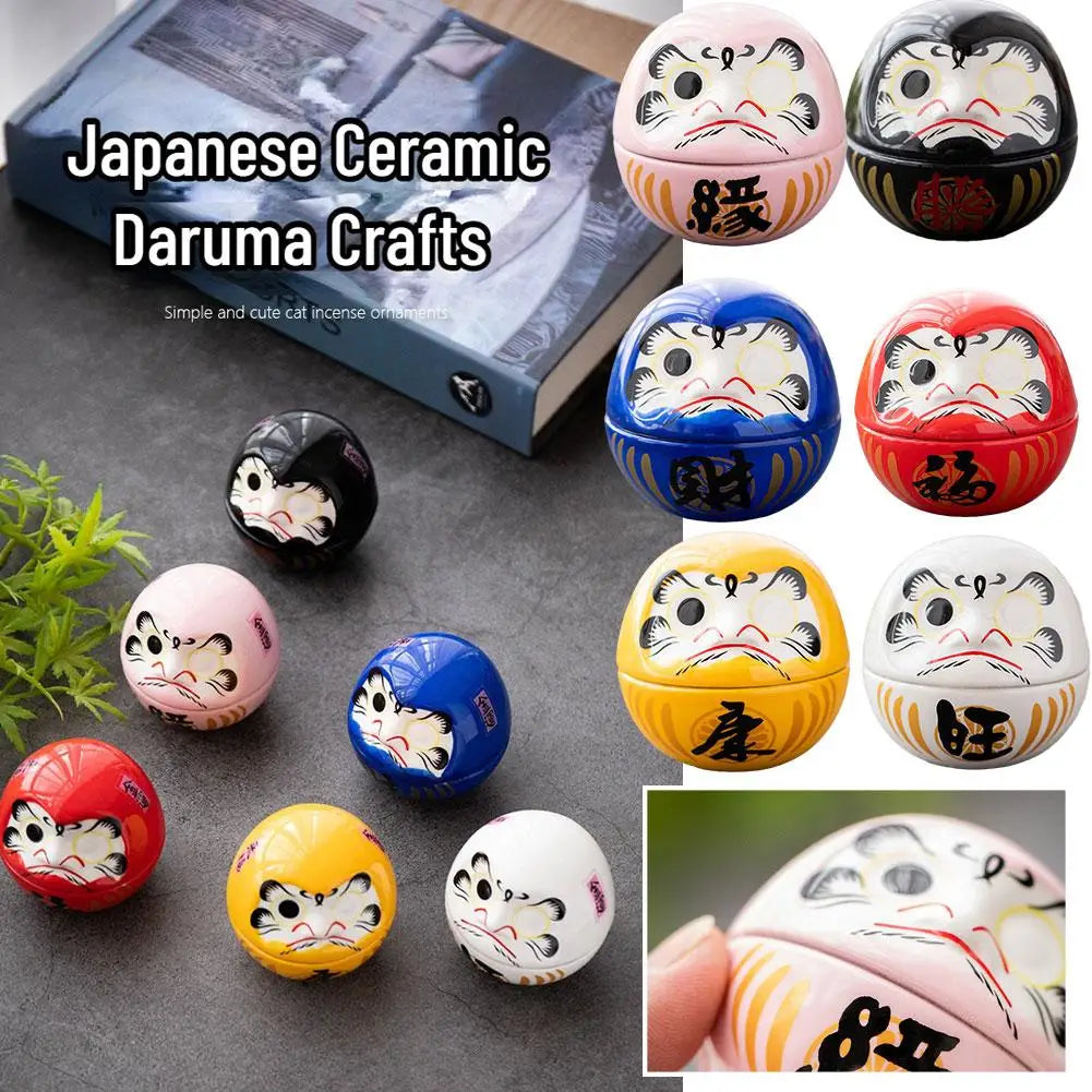 Japanese Ceramic Daruma Doll