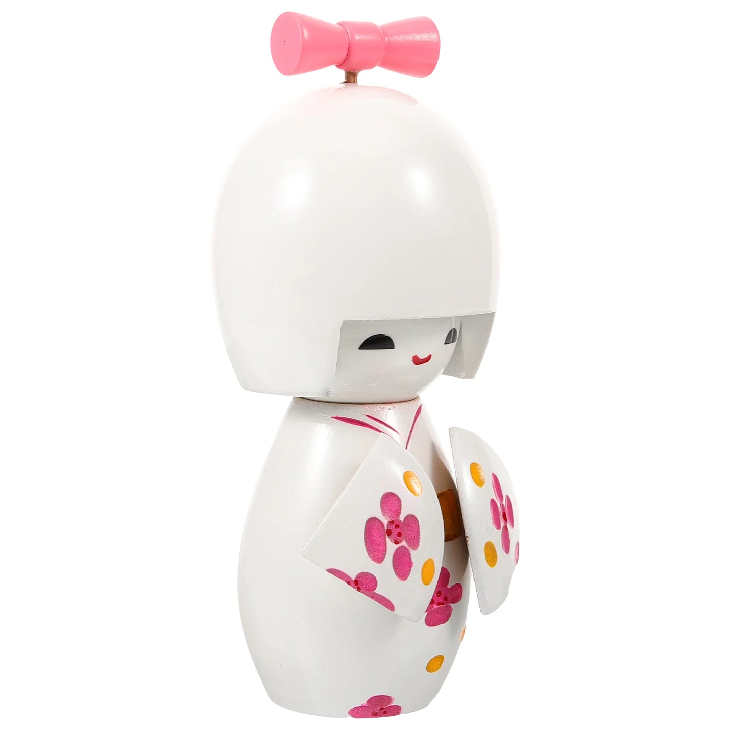 White Kokeshi Dolls