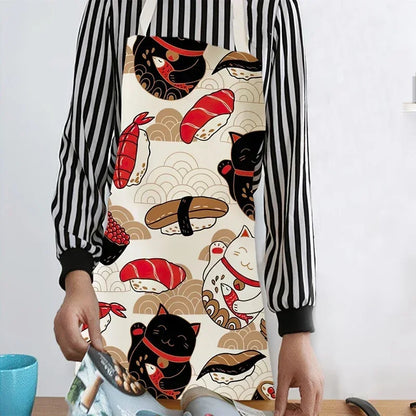 Japanese Lucky Cat Apron - product image 2