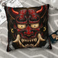 Japanese Oni Polyester Cushion Cover