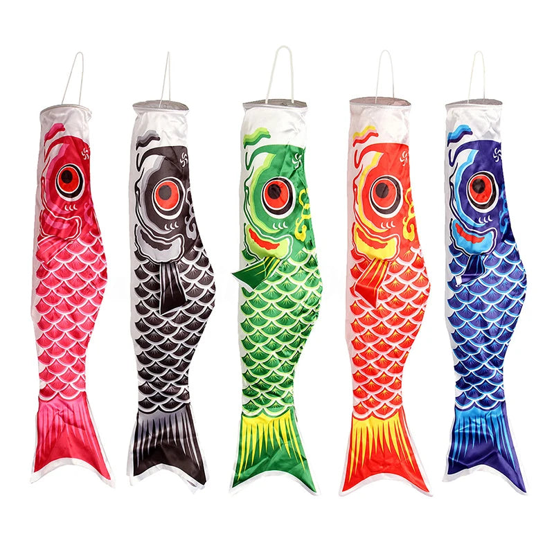 Japanese Koinobori Colorful Fish Flag