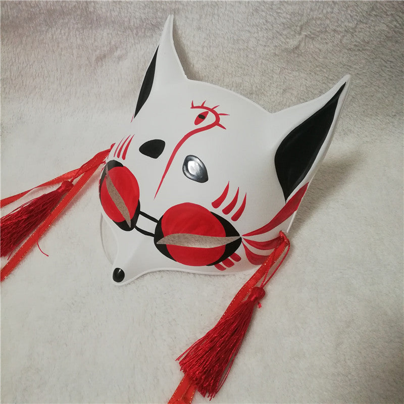 Scarlet Gaze Kitsune Fox Mask