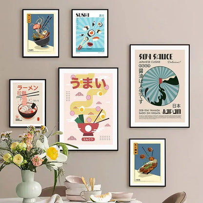 Japanese Food Posters Wall Art - product image 2