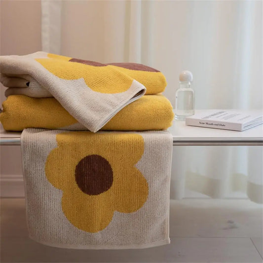 Sunflower Cotton Towel