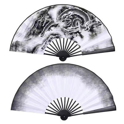 Bamboo Printed Japanese Hand Fans - product image 4