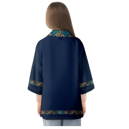 Japanese Traditional Print Kimono Cardigan - product image 5