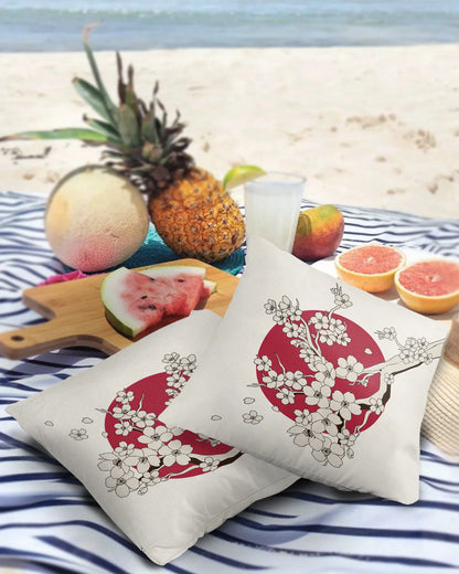 Japanese Sakura in blossom Cushion Cover - product image 4