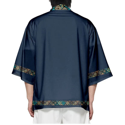 Japanese Traditional Print Kimono Cardigan - product image 6