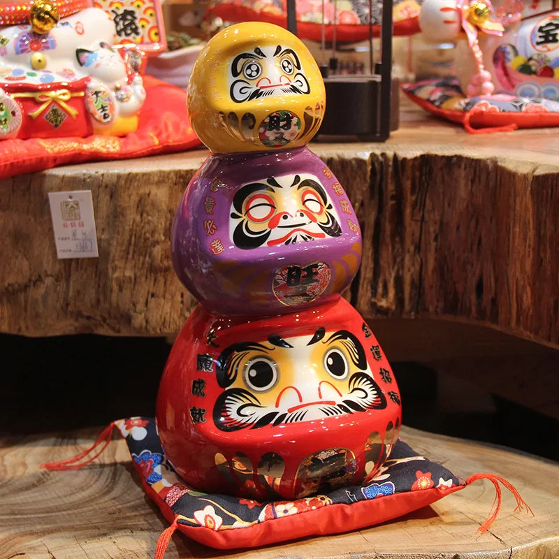 Japanese Daruma Doll Tower