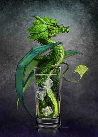Japanese Dragon Canvas Painting - product image 21