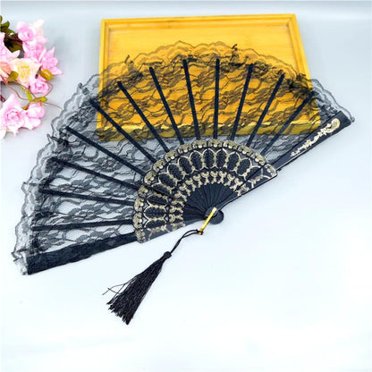 Creative Japanese Lace Hand fans - product image 3