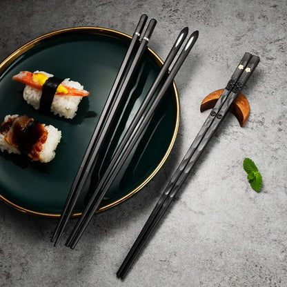 Japanese Metal Chopsticks 5 Pairs - product image 2