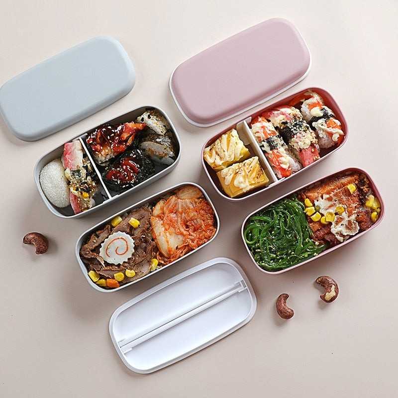 Simple Layered Japanese Bento Box
