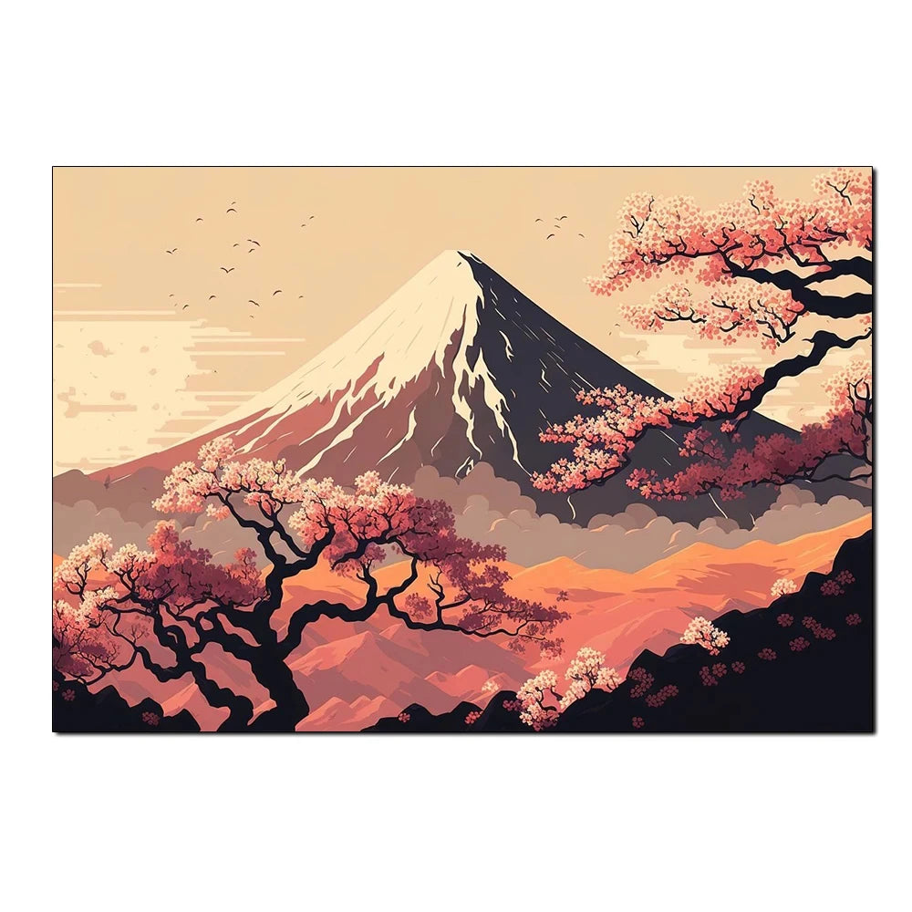 Japanese Landscape Poster