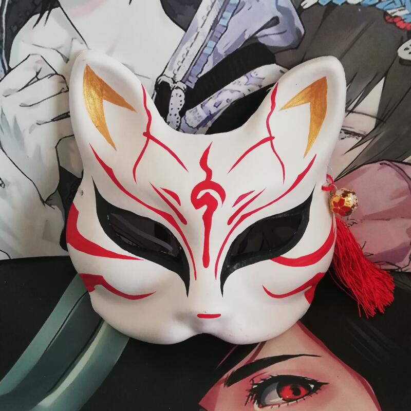 Twilight Kitsune Half Mask