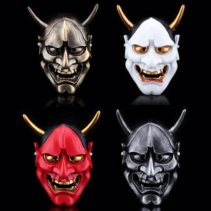 grey hannya mask