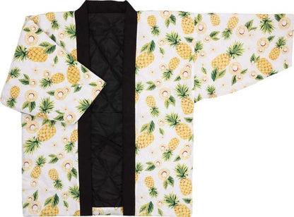 white pineapple hanten