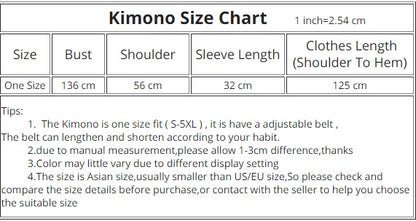 traditional kimono size