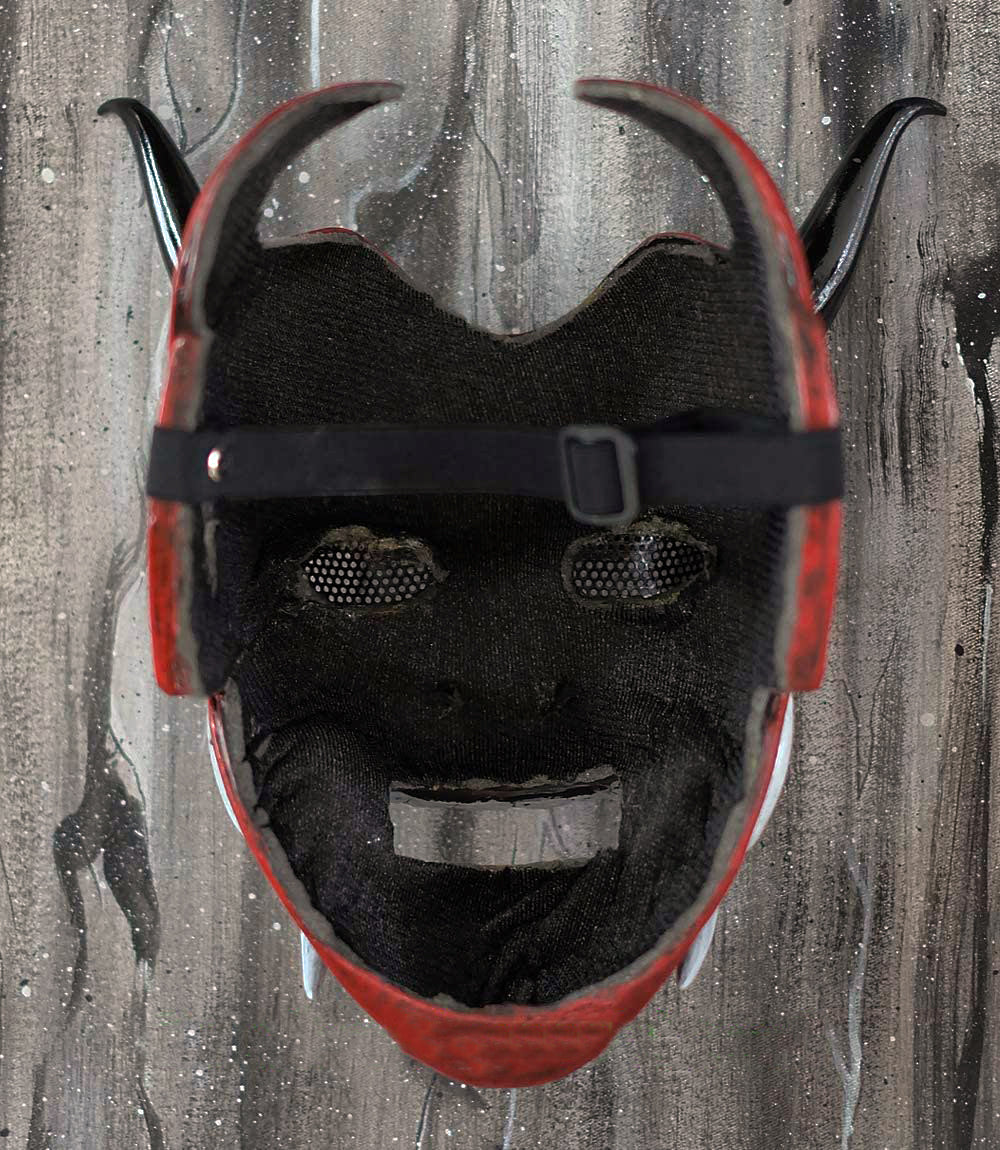 Gray Oni Mask - HQ Fiberglass