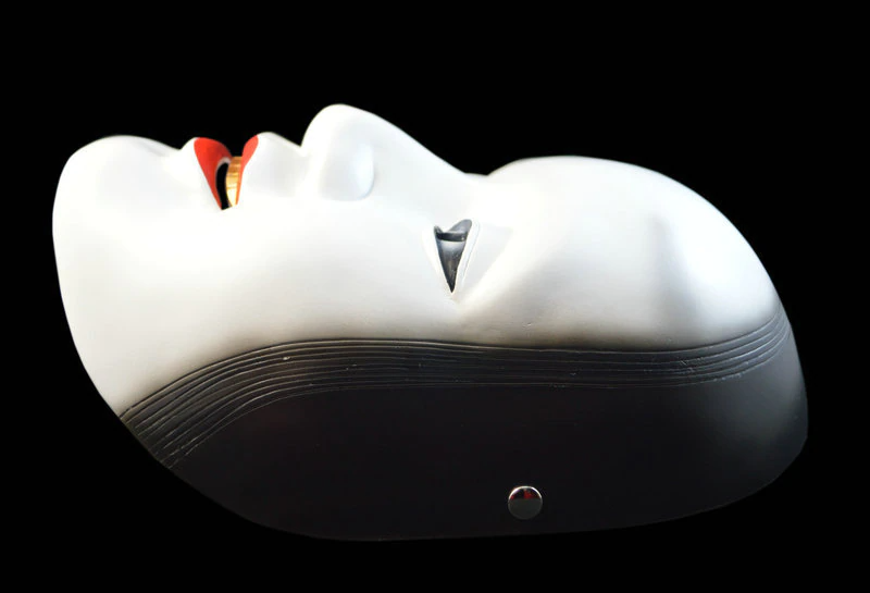 Japanese Noh Mask White
