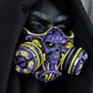 purple skull mask