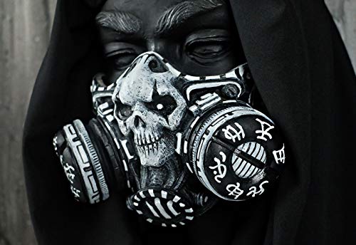 black skull mask