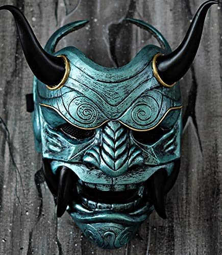 Blue Oni Mask - HQ Fiberglass