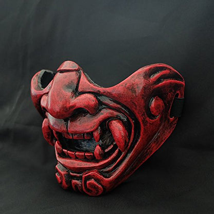 red mempo half mask