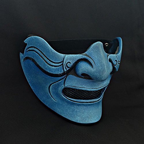 blue mempo mask